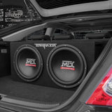 12′′ 1200W Dual Car Subwoofer Package with Amplifier & Installation Kit