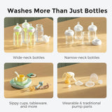 Baby Bottle Washer, Sterilizer & Dryer - All-in-One Cleaning Machine for Bottles, Pump Parts & Baby Essentials