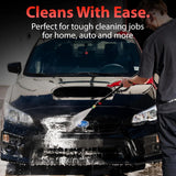 Electric Pressure Washer 2.0, Powerful 1.4 GPM 2000 PSI Car Pressure Washer Sprayer, Snub Nose & Tip Attachment, Use,Car Soap, Patio Boat RV Motorcycle Car Garage Deck Adam's Polishes