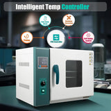 110V 1000W Horizontal Electric Blast Drying Oven 45L/12Gal Lab Forced Air Convection Drying Oven with Intelligent Temperature Controller for Industrial, Schools, Research Institutes