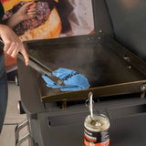 28 Inch Blackstone Griddle 2080 with Hood XL Griddle Original 3-Burner Outdoor Flat Top Grill, with Blackstone Griddle Accessories, Seasoning, and Wholesalehome Gloves and Cloth