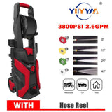 3800PSI 2.6GPM Electric Changeable Pressure Auto Washer Cleaner Jet machine