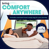 EnerPlex Queen Air Mattress with Built-in Pump - 16 Inch Double Height Inflatable Mattress for Camping