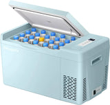 12 Volt Refrigerator 12V Car Fridge 23 Quart Portable Freezer Compressor Cooler 12/24V DC 110~240 Volt AC for Truck Van RV Camper SUV Travel Camping Road Trips Tailgating -7℉~50℉