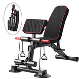 Adjustable Weight Bench - Utility Weight Benches for Full Body Workout, Foldable Flat