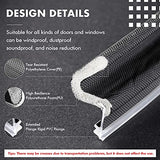 Door Weather Stripping Soundproof Door Seal Strip V-Shaped "Q" Foam Kerf Weather Stripping