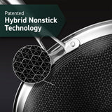 HexClad Nonstick Dishwasher Friendly Compatible