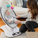 4moms庐 mamaRoo 4 Multi-MotionTM Baby Swing, Bluetooth Baby Rocker with 5 Unique Motions