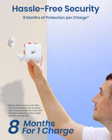 AOSU Security Cameras Wireless Outdoor Home System