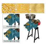 3000W Commercial Electric Corn Wheat Grain Mill Grinder