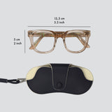 Glasses Case - butter yellow