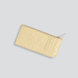 Cardholder - ostrich butter yellow