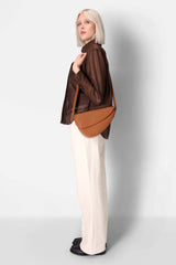 Rebel Cross Body - soft touch steel blue