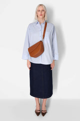 Rebel Saddle Bag - soft touch steel blue
