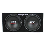 12′′ 1200W Dual Car Subwoofer Package with Amplifier & Installation Kit
