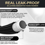 Expandable Garden Hose 100ft - New Patented Water Hose with 40 Layers of Innovative Nano Rubber