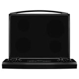 4.8 cu. ft. Electric Range in Stainless Steel Black