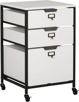 4-layer portable storage organizer box, suitable for bathrooms, kitchens, handicrafts, home offices or laundry rooms. The color is charcoal grey/white.
