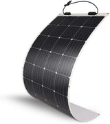 160 Watt 12 Volt Extremely Flexible Monocrystalline Solar Panel �� Ultra Lightweight, Ultra Thin, Up to 248 Degree Arc, for RV, Boats, Roofs, Uneven Surfaces