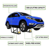 7000TL Portable Car Lift for Trucks & SUVs, 7000 lbs Capacity