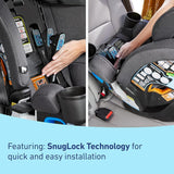 4Ever DLX 4-in-1 Car Seat, Charlie | Infant to Toddler Car Seat, with 10 Years of Use | Rear-Facing, Forward-Facing and Booster Modes | Safe, Comfortable and Convenient