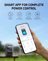 Anker Solar Generator SOLIX C300 with 60W Solar Panel, 288Wh Portable Power Station, 300W (600W Surge), LiFePO4 Battery, 140W Two-Way Fast Charging, for Outdoor Camping, Traveling, and Emergencies