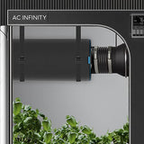AC Infinity Air Carbon Filter 12" with Premium Australian Virgin Charcoal, for Inline Duct Fan